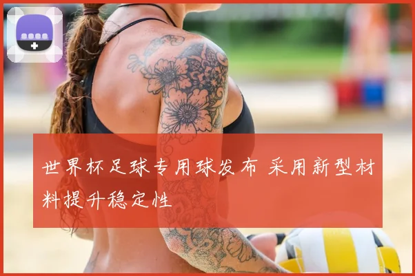 世界杯足球专用球发布 采用新型材料提升稳定性