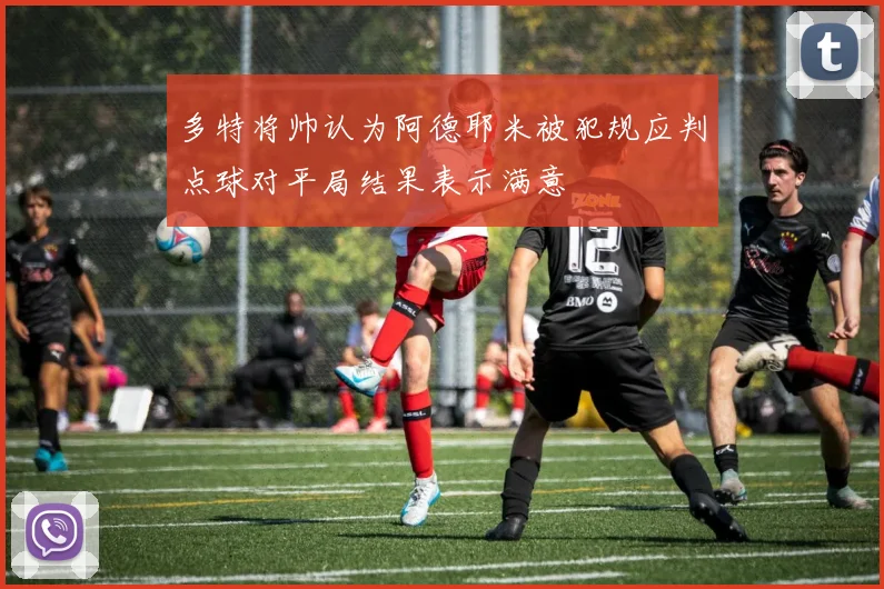 多特将帅认为阿德耶米被犯规应判点球对平局结果表示满意